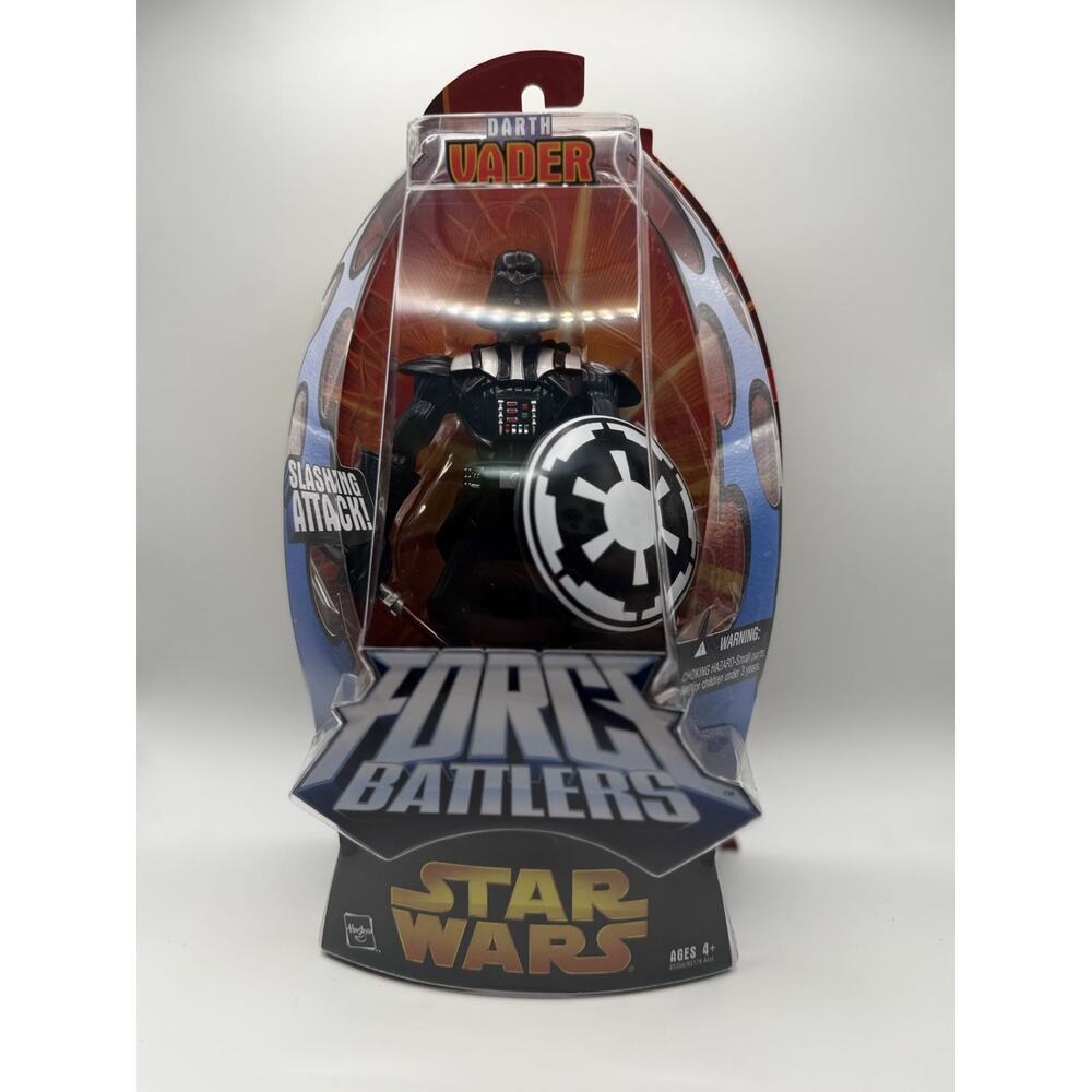 Star Wars Force Battlers‎ Darth Vader Slashing Attack Action Figure 2005